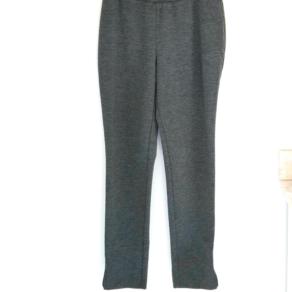 Talbots Dark Gray Knit Leggings  medium